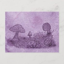 Fungi Meadow Briefkaart