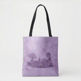 Fungi Meadow Canvas tas