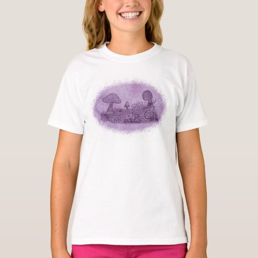 Fungi Meadow T-Shirt (Child) (Voorkant)