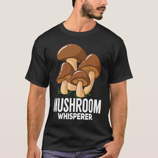 Fungi Mushroom  For Hunting Mycologist T-shirt (Voorkant)
