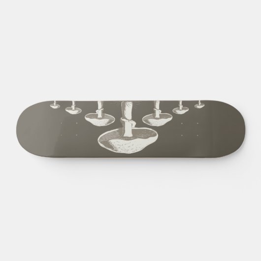 Fungi Popart Skateboard (Horizontaal)