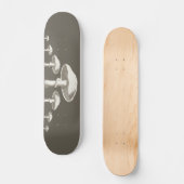 Fungi Popart Skateboard (Voorkant)
