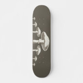 Fungi Popart Skateboard (Voorkant)
