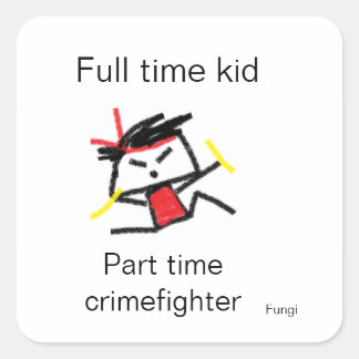 Fungi Vierkante Sticker