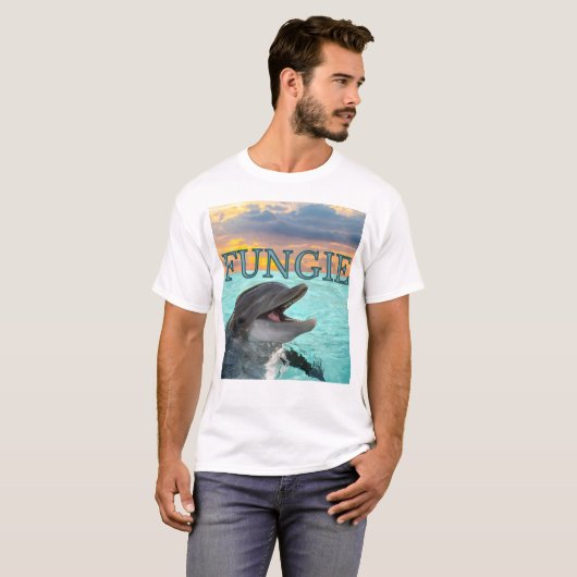 FUNGIE HET DOLPHIN T SHIRT (Voorkant volledig)
