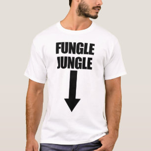 Fungle Oerwoud Pijl omlaag Vrouwen Gênant T-shirt