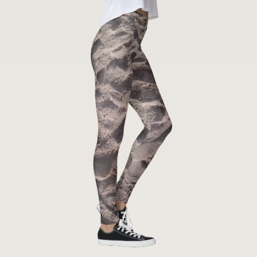 Fungnige voetstappen in de Leggings van de Zand Be (Rechts)