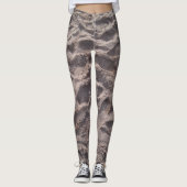 Fungnige voetstappen in de Leggings van de Zand Be (Voorkant)