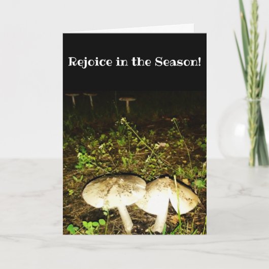 "Fungshrooms" Pasen Kaart (Voorkant)