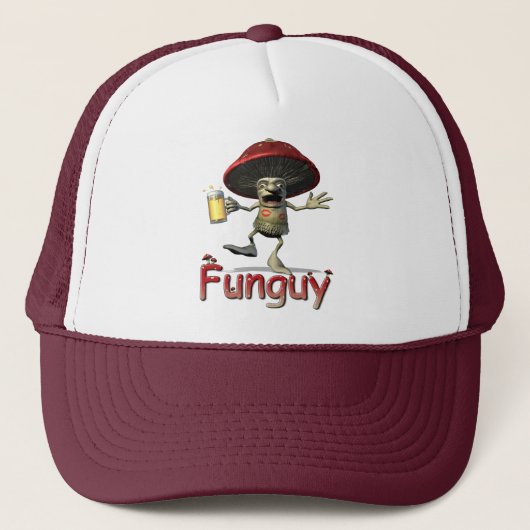 Funguy Mushroom Trucker Pet (Voorkant)