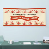 FunHaus Big-Top Circus Feest Spandoek (Beurs)