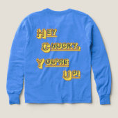 FUNHOUS3 - Hey Chucky, u is omhoog! Tweezijdige (Achterkant)
