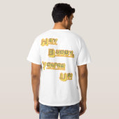 FUNHOUS3 - Vriend Hey! U bent omhoog! Afwisselend T-shirt (Achterkant volledig)