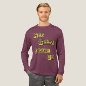 FUNHOUS3 - Vriend Hey! U bent omhoog! Tweezijdig Tri-Blend Shirt (Voorkant)