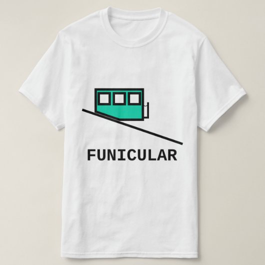 FUNICULAIR T-SHIRT (Design voorkant)