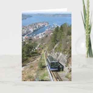 Funiculaire in Bergen Kaart