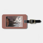 Funiculaire Le Brevent Cable Car Poster Bagagelabel (Voorkant horizontaal)