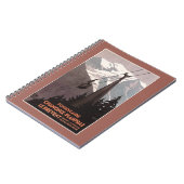 Funiculaire Le Brevent Cable Car Poster Notitieboek (Linkerzijde)