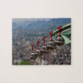 Funicular Over Grenoble, Frankrijk Legpuzzel (Horizontaal)