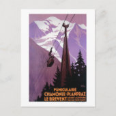 Funicular Railway to Brevent Mt. Briefkaart (Voorkant)