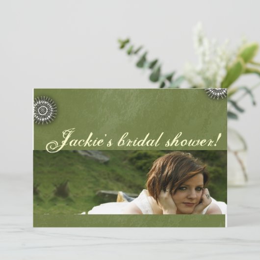 Funk Bridal Shower Kaart (Staand voorkant)