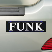 Funk Bumpersticker (Op auto)