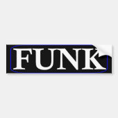 Funk Bumpersticker (Voorkant)
