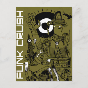 Funk Crush Briefkaart