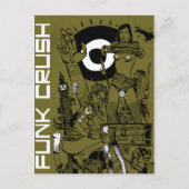 Funk Crush Briefkaart (Voorkant)