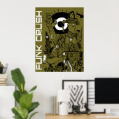 Funk Crush Print/Poster Poster (Thuiskantoor)