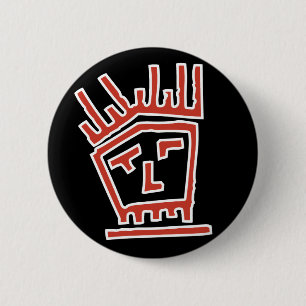 Funk Face Ronde Button 5,7 Cm