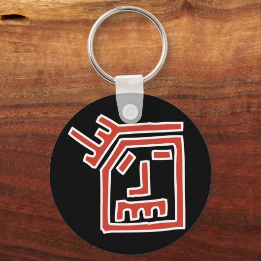 Funk Face Sleutelhanger (Voorkant)