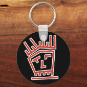 Funk Face Sleutelhanger (Voorkant)