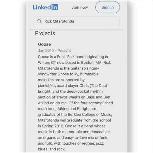 funk-folkband sticker (Voorkant)