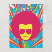 Funk ~ Funky Soul Disco Man Briefkaart (Voorkant)