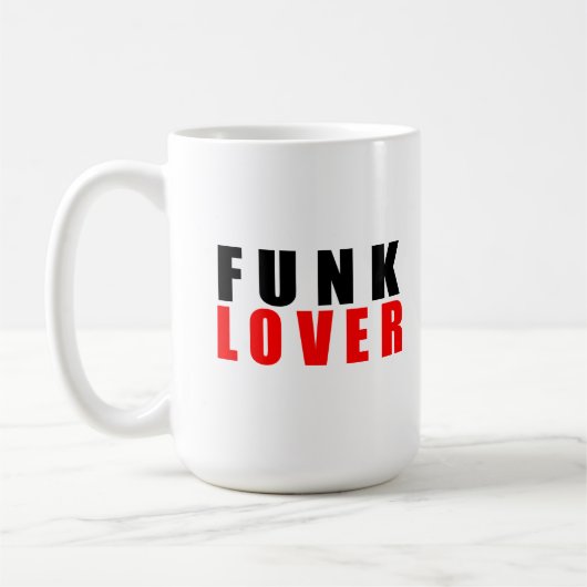 Funk liefhebber koffiemok (Links)