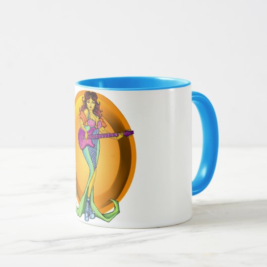 Funk Mermaid Mok (Voorkant rechts)