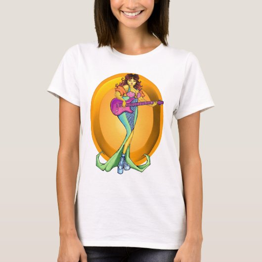 Funk Mermaid T-shirt (Voorkant)