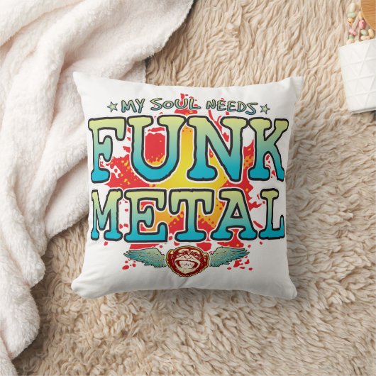 Funk Metal Soul Cushion Kussen (Deken)