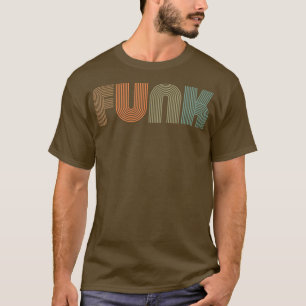 Funk Music Design met Retro geïnspireerd door 7 T-shirt