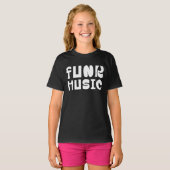 Funk Music logo ontwerp T-shirt (Voorkant volledig)