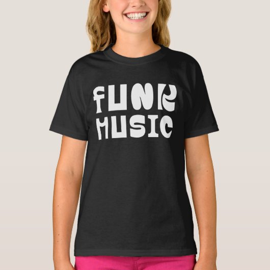 Funk Music logo ontwerp T-shirt (Voorkant)