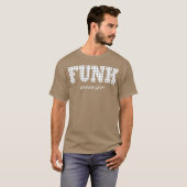 Funk Muziek Funky meisje T-shirt (Voorkant volledig)