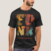 Funk old School Music T-shirt (Voorkant)