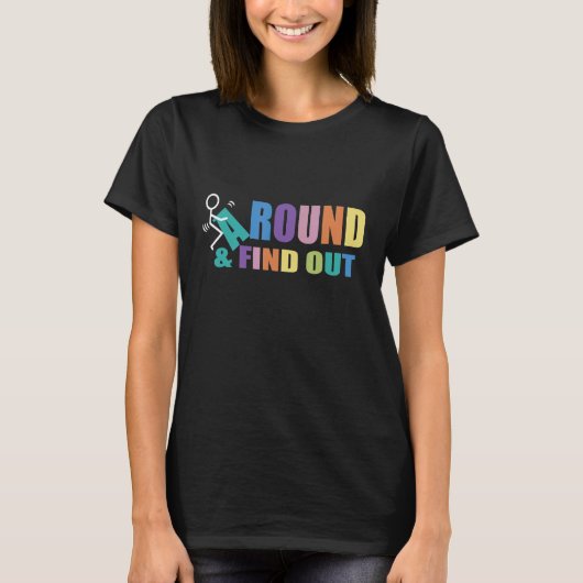 Funk omheen en ontdek t-shirt (Voorkant)