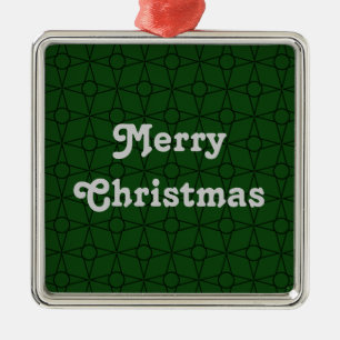 Funk Premium Ornament, donkergroen Metalen Ornament