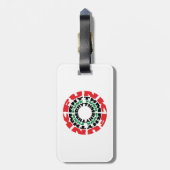 Funk Rhythm Funk Rhythm Bagagelabel (Achterkant verticaal)