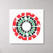 Funk Rhythm Funk Rhythm Canvas Afdruk (Voorkant)