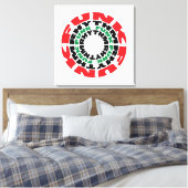 Funk Rhythm Funk Rhythm Canvas Afdruk (Insitu (Slaapkamer))