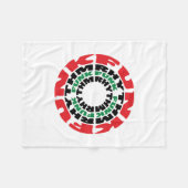 Funk Rhythm Funk Rhythm Fleece Deken (Voorkant (Horizontaal))